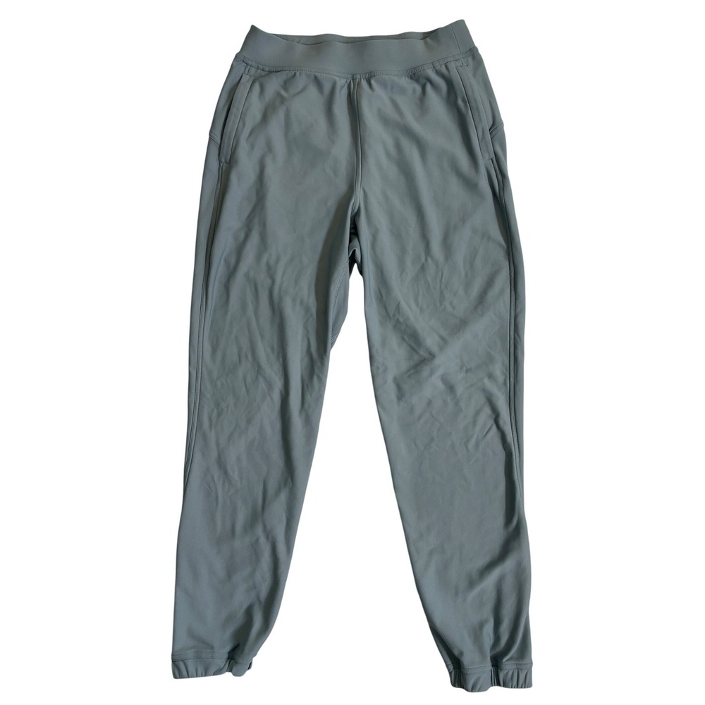 Lululemon Adapted State High-Rise Jogger Grey Blue Ankle Zip Pant Size 6 LW5DUAS